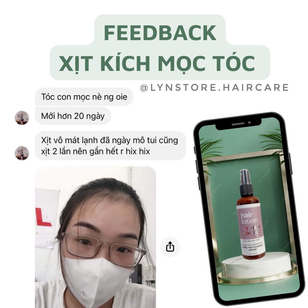 XỊT KÍCH MỌC TÓC CAO THẢO DƯỢC