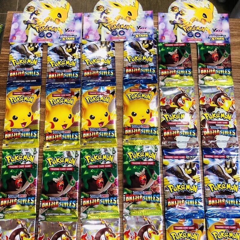 THẺ BÀI POKEMON (VỈ 36 GÓI) - VUA ẢNH MÀU