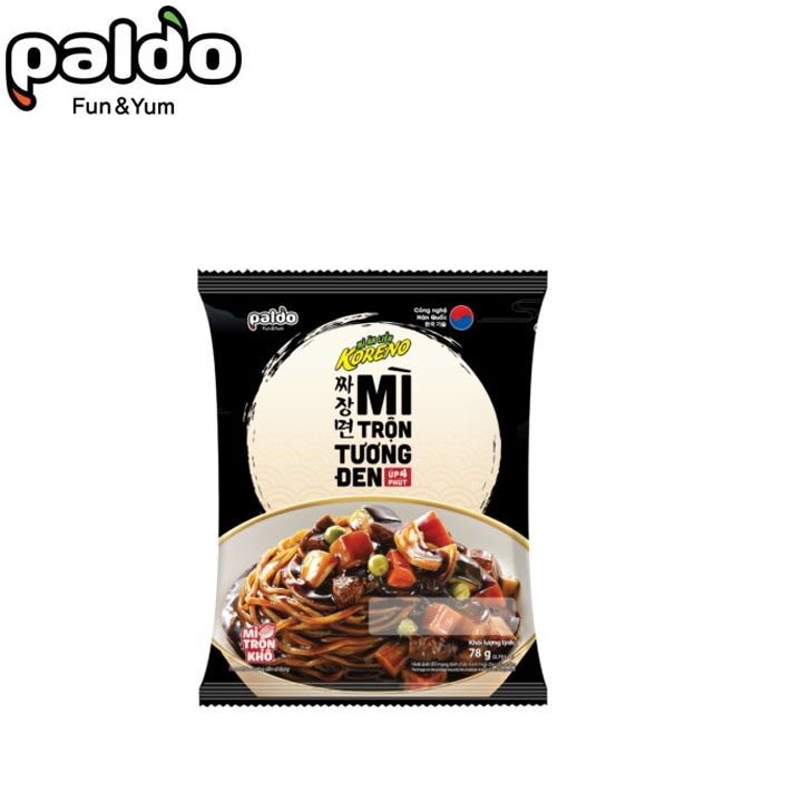 Mì Trộn Tương Đen Koreno ( Dùng Chay Được ) Thùng 20 gói