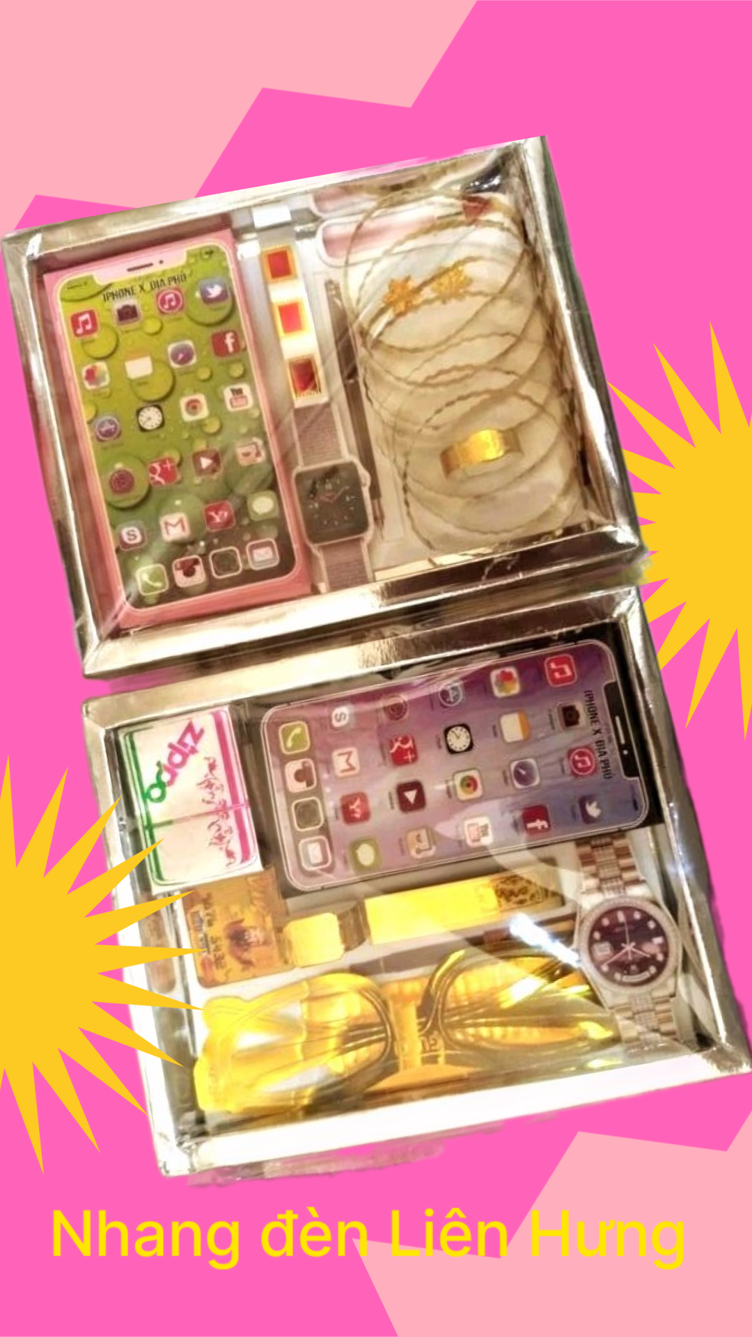 1 hộp tư trang hàng mã