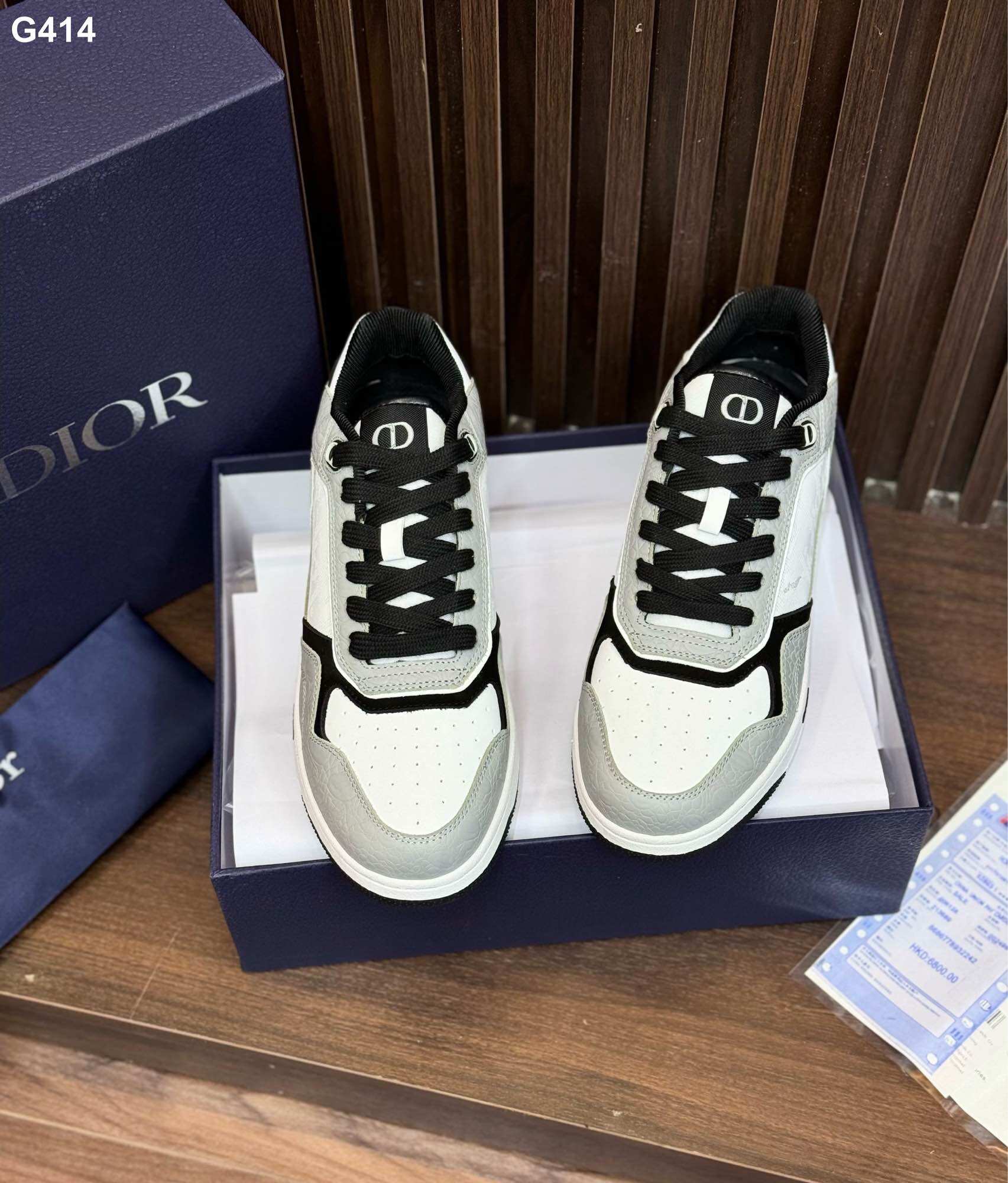[HOT🔥] ⚡️𝐅𝐑𝐄𝐄 𝐒𝐇𝐈𝐏⚡️ Giày thể thao D𝕚or phối xám đen hot hit fullbox