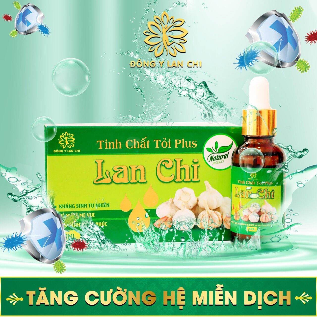 Tinh chat toi .tang cuong suc đe khang