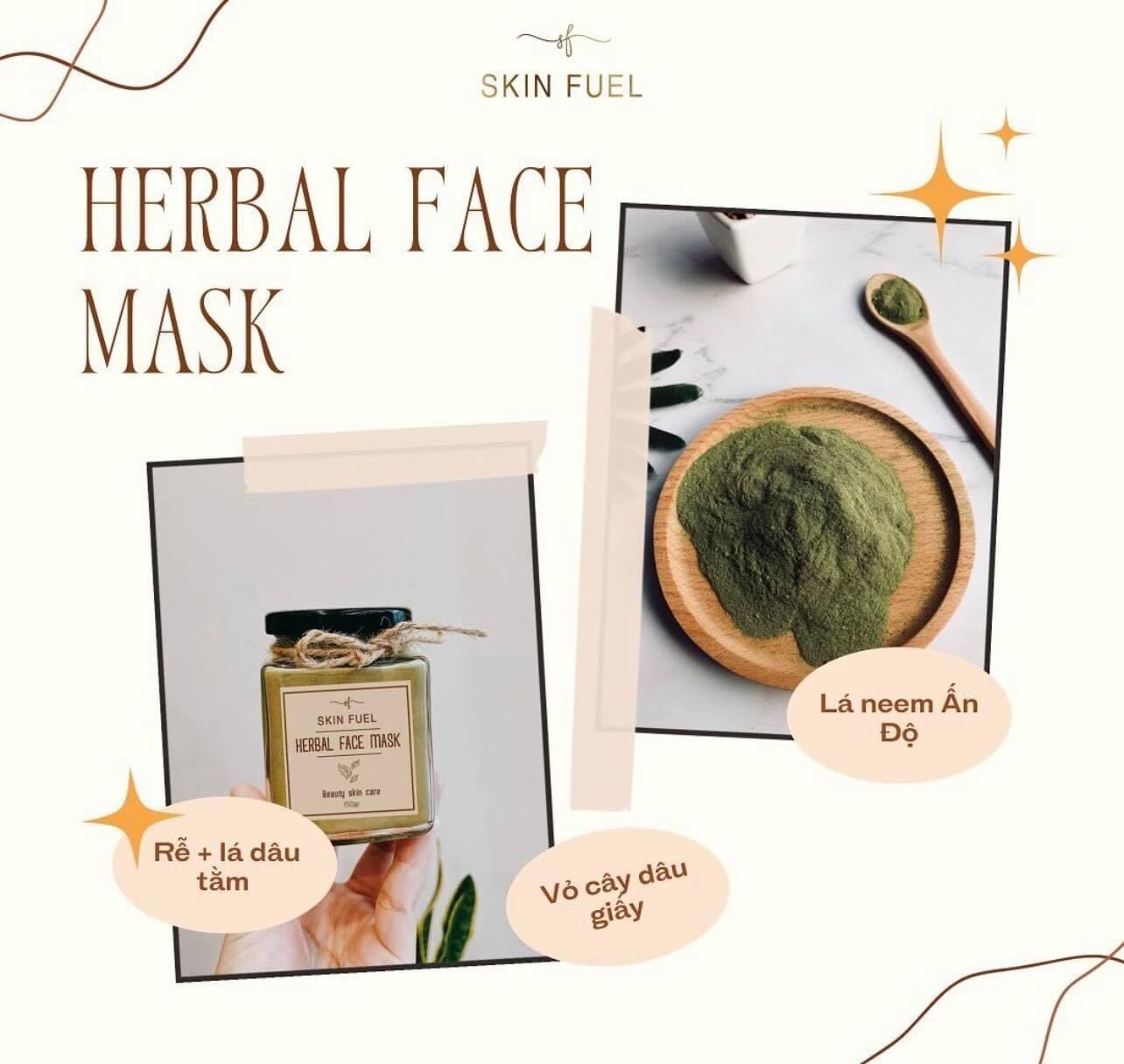 MẶT NẠ THẢO MỘC SKIN FUEL (Herbal Face Mask)