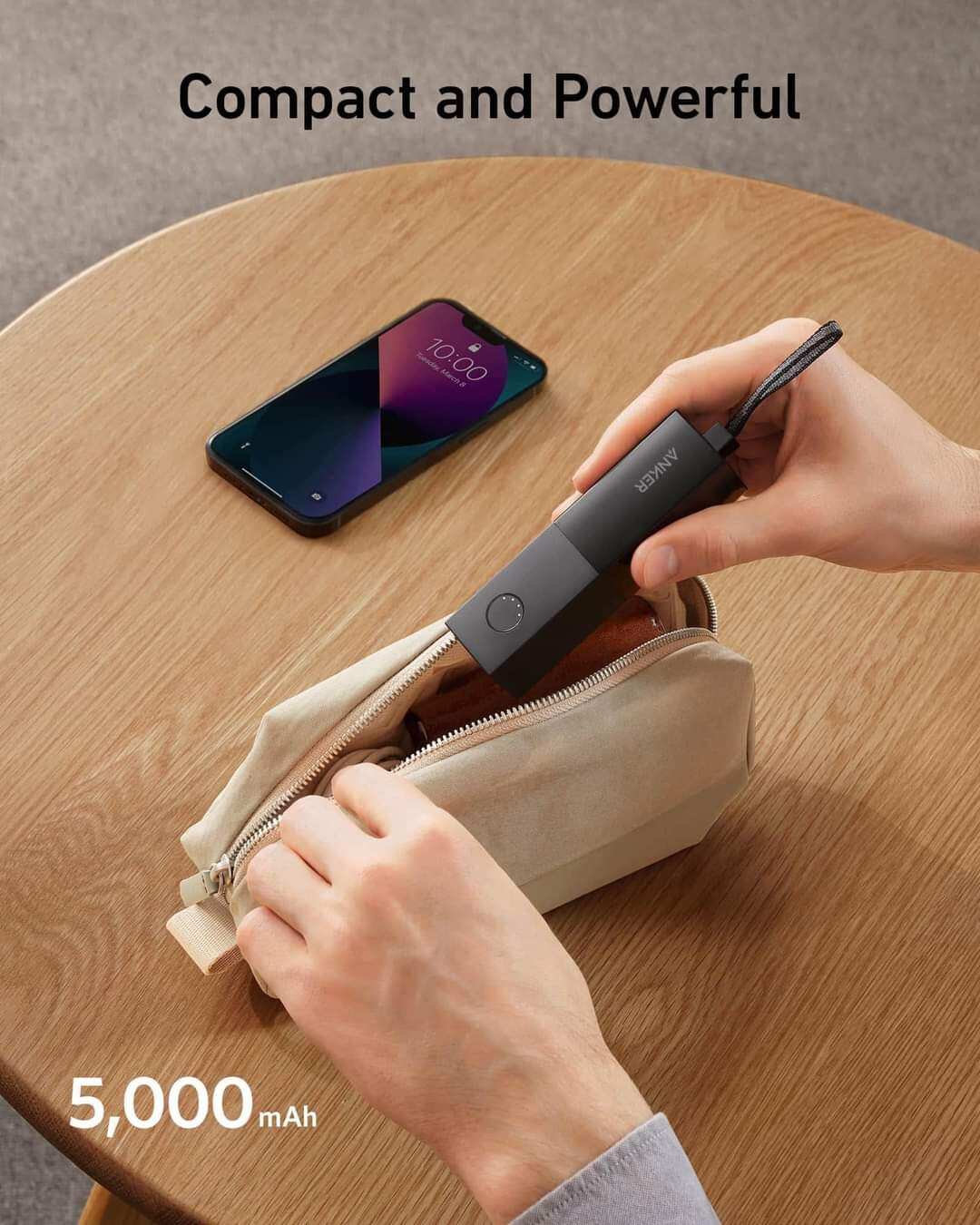 Pin Dự phòng Anker PowerCore Fusion Prism 5K 