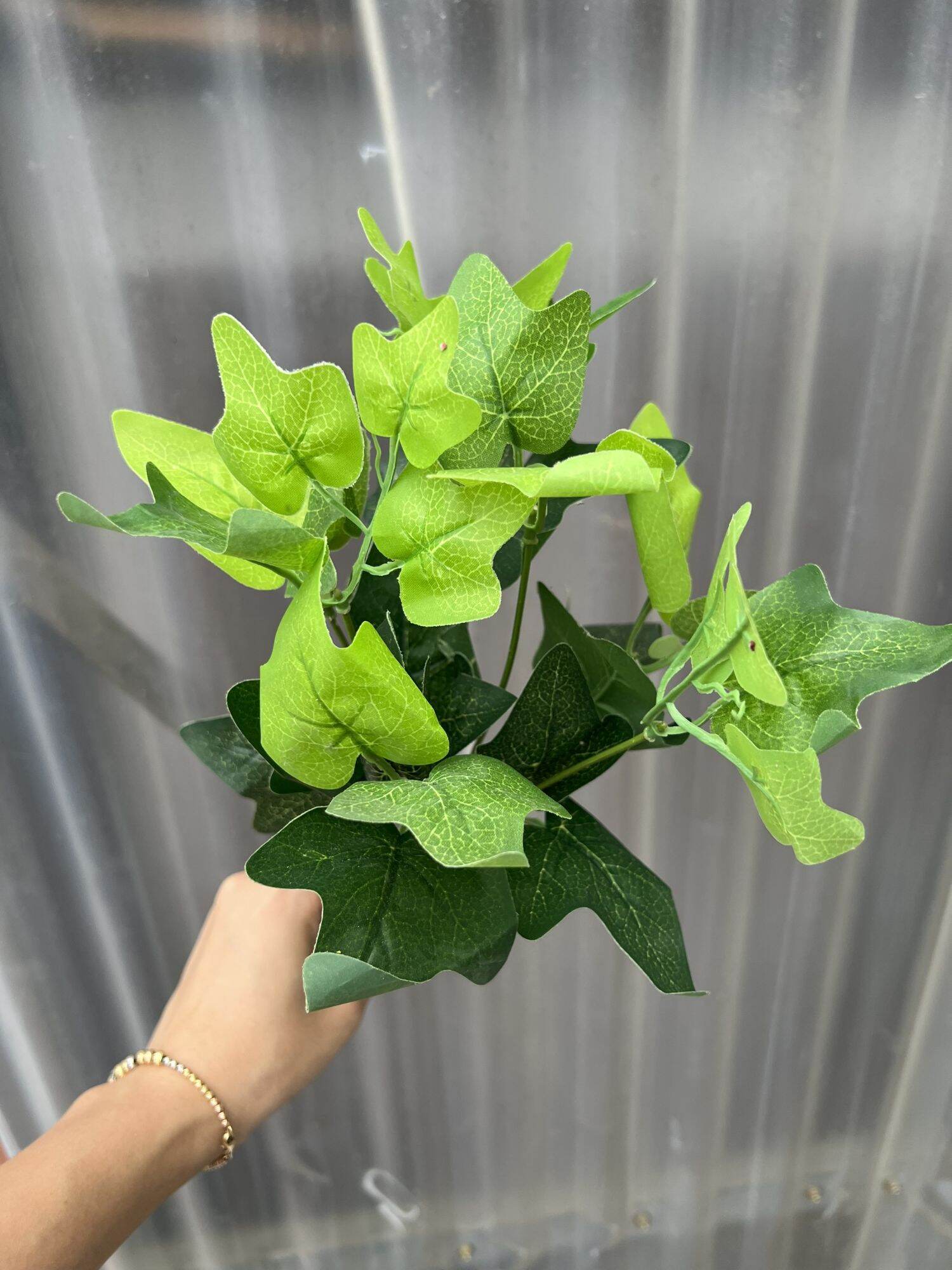 Cụm Cỏ Điểm _ Lá Giả Trang Trí