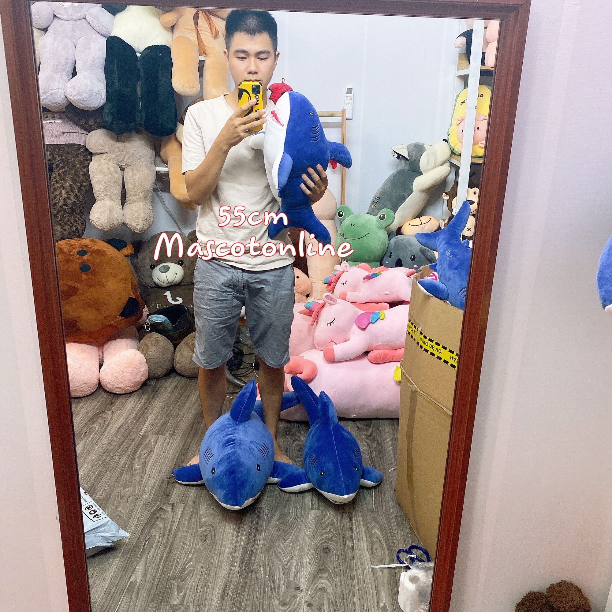 THÚ BÔNG CÁ MẬP CO GIÃN BỐN CHIỀU BABY SHARK