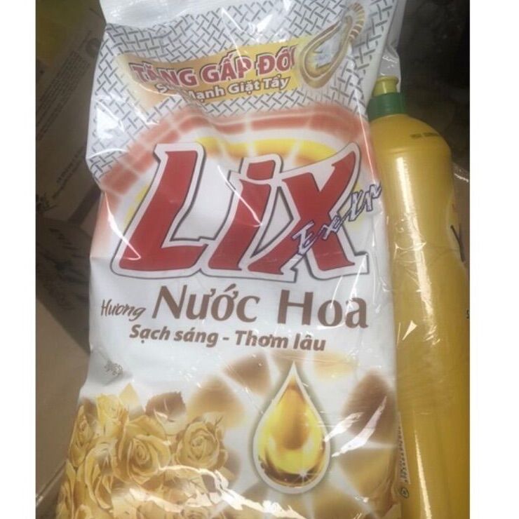 Bột giặt lix 5.5kg tặng