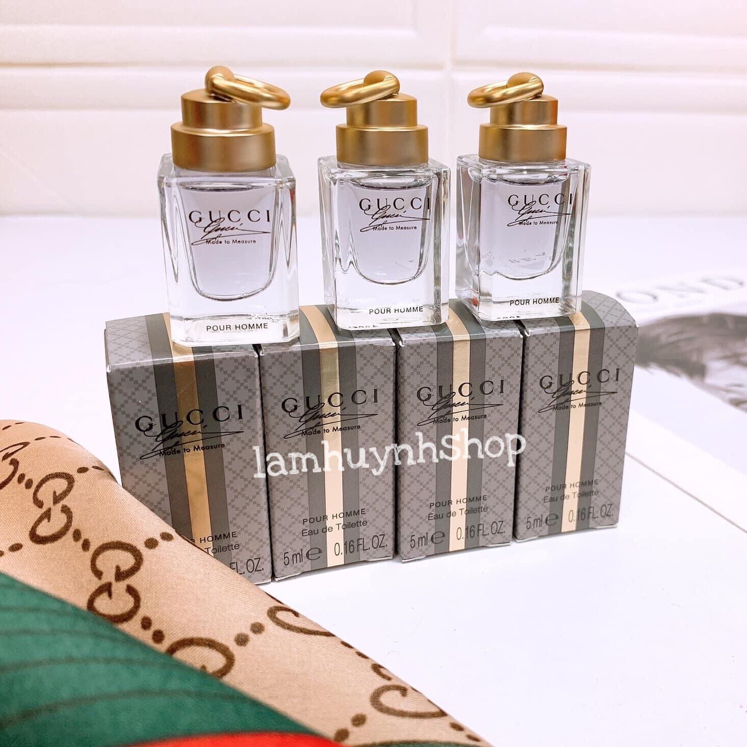 [ CHÍNH HÃNG] Nước hoa Nam mini GUCCI MADE TO MEASURE 5ml
