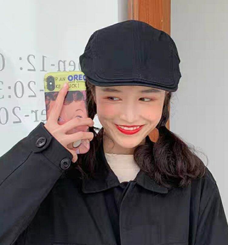 Nón bere nam nữ Mũ beret mũ nồi thời trang Hàn Quốc