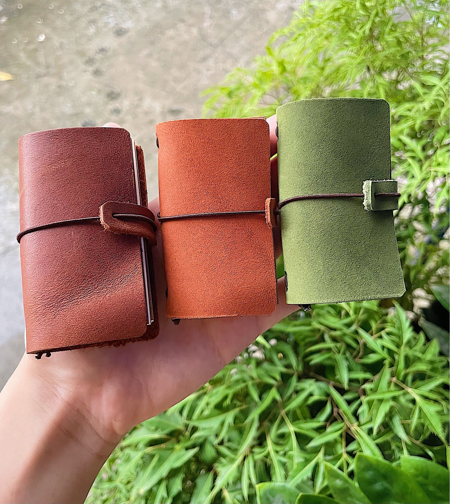 Sổ Da Size Tini - Traveler's Notebook Tini Size - Lam Art