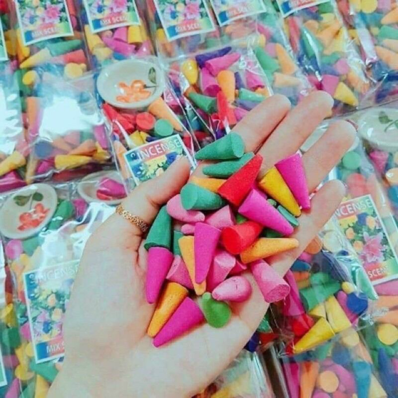 Gói 100 Nụ Trầm Hương Kèm Chén Thái Lan