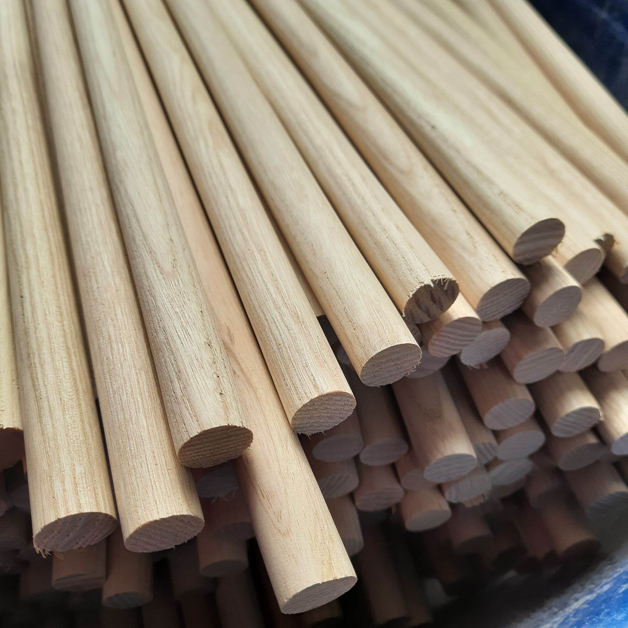 (đẹp 100%) Thanh Gỗ Tần Bì Dài 50cm Phi 18