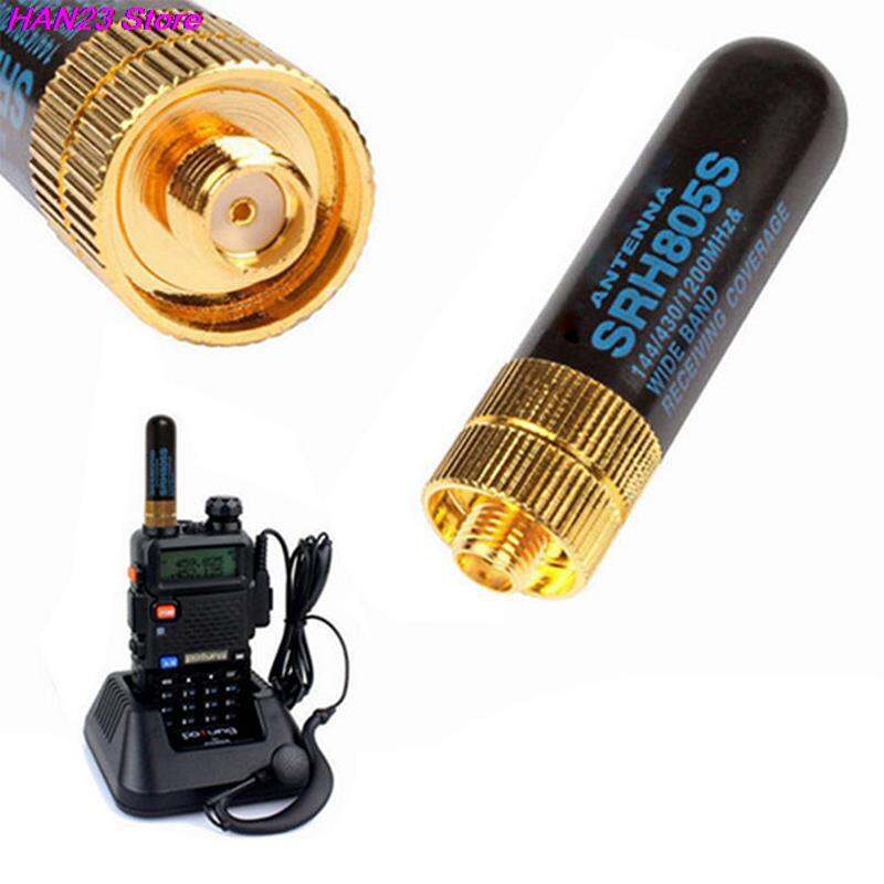 Băng Tần Kép UHF + VHF SRH805S SMA Ăng Ten Nữ Cho BAOFENG UV-5R BF-888S Đài Phát Thanh SRH-805S Bộ Đàm Giao Tiếp Trong Nhà Phụ Kiện