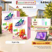 [ƯU ĐÃI THÁNG 8] Combo 2 Hộp Trà NESTEA vị Vải & Hương Hoa Lài (1 gói x 1g)