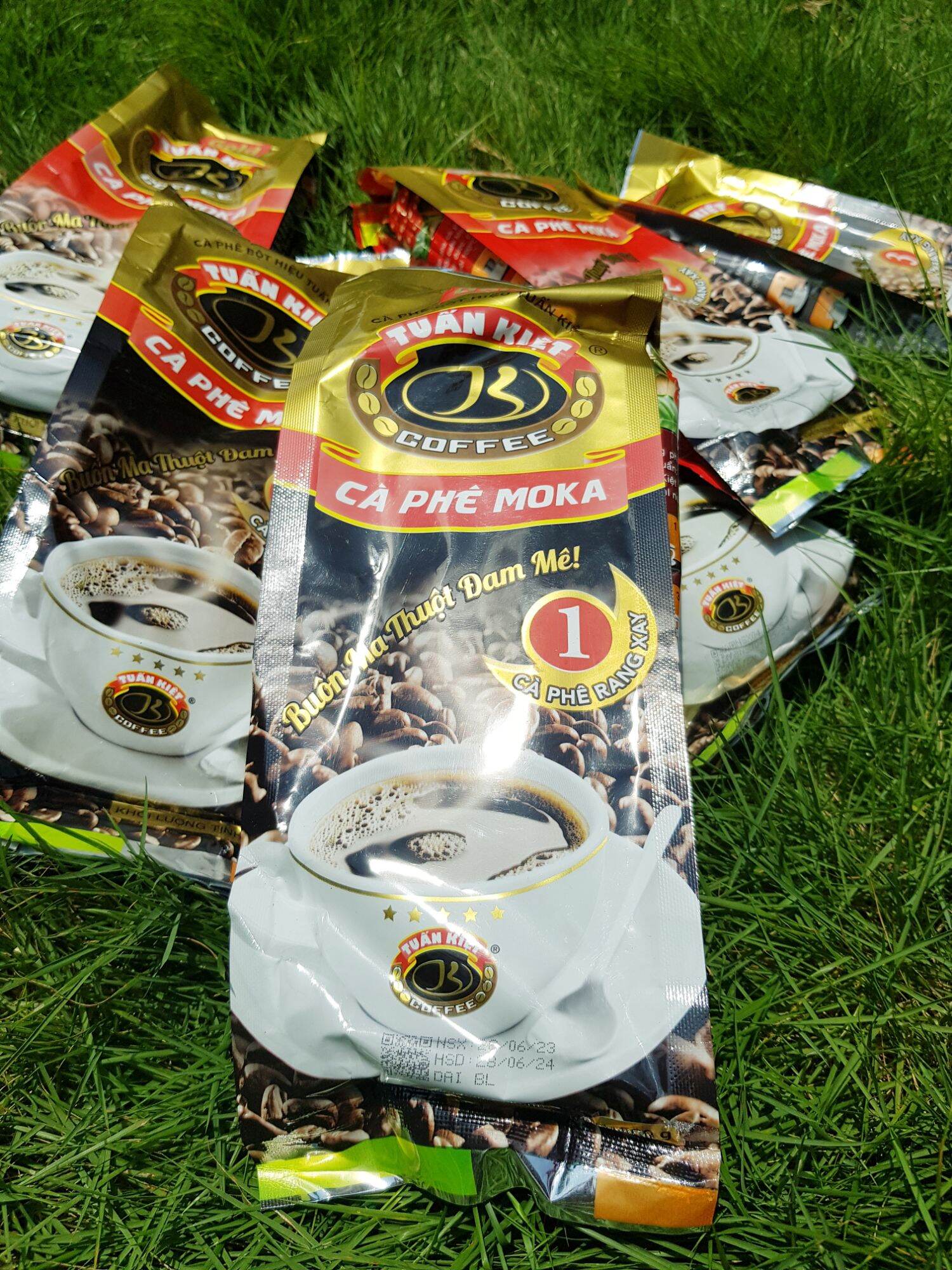 500Gram Cà Phê Moka Tuấn Kiệt Số 1 - Thơm Béo Sánh Đậm