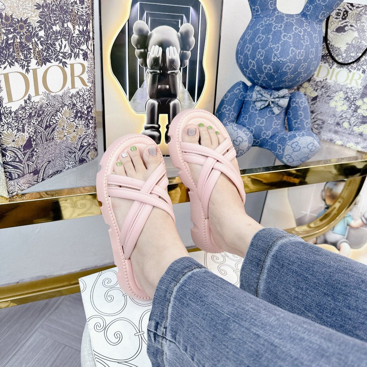 dép nhựa nữ thời trang mẫu mới