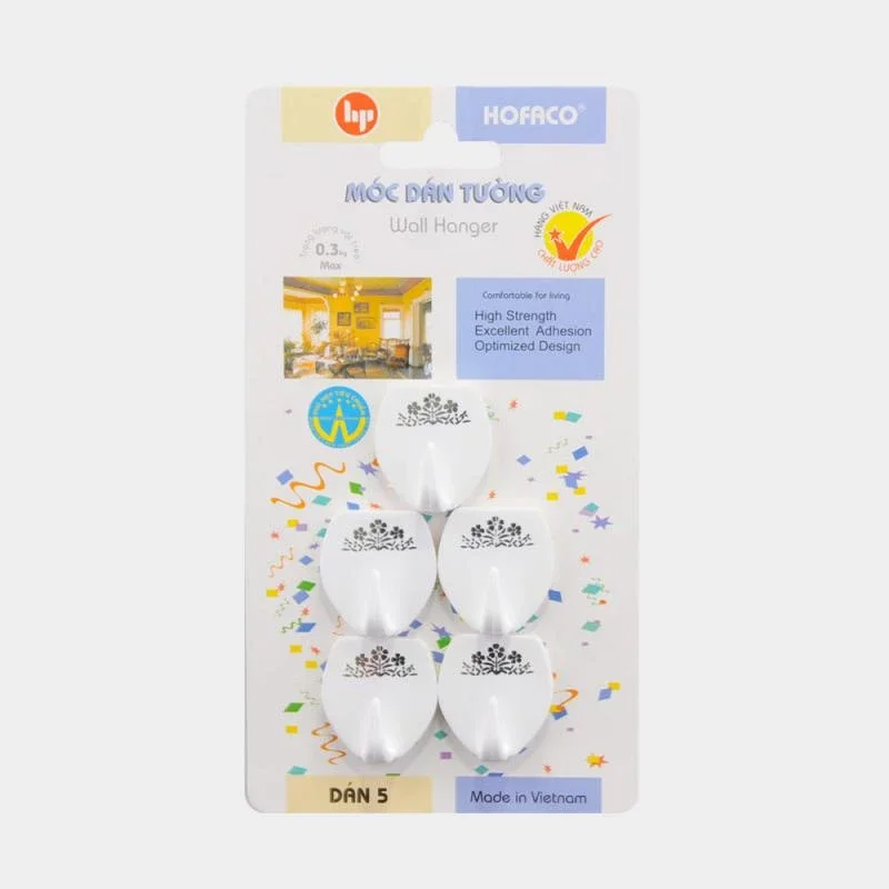 Móc dán tường HOFACO - Móc dán tường chịu lực