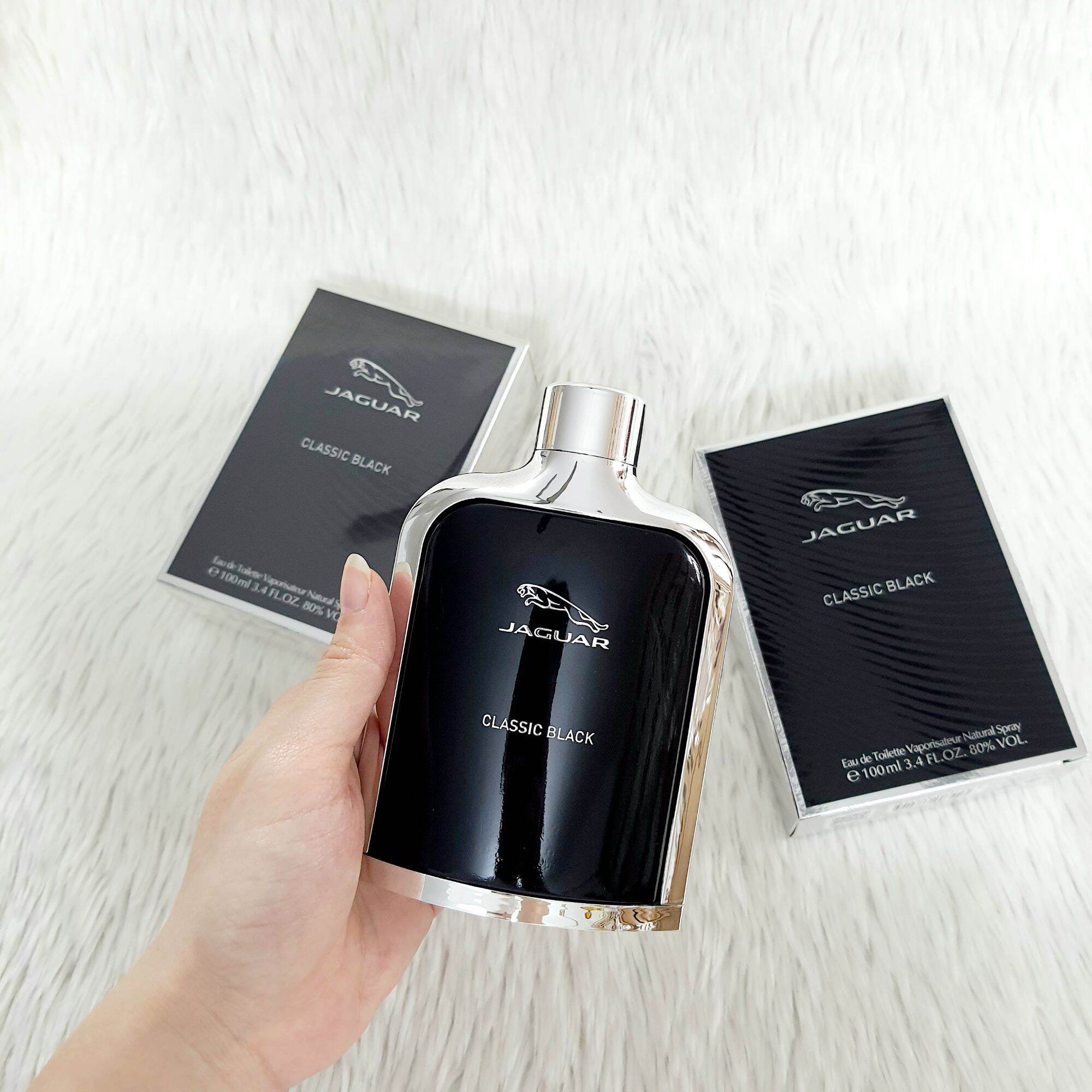 (Chính hãng) Nước hoa nam Jaguar Classic Black EDT 100ml