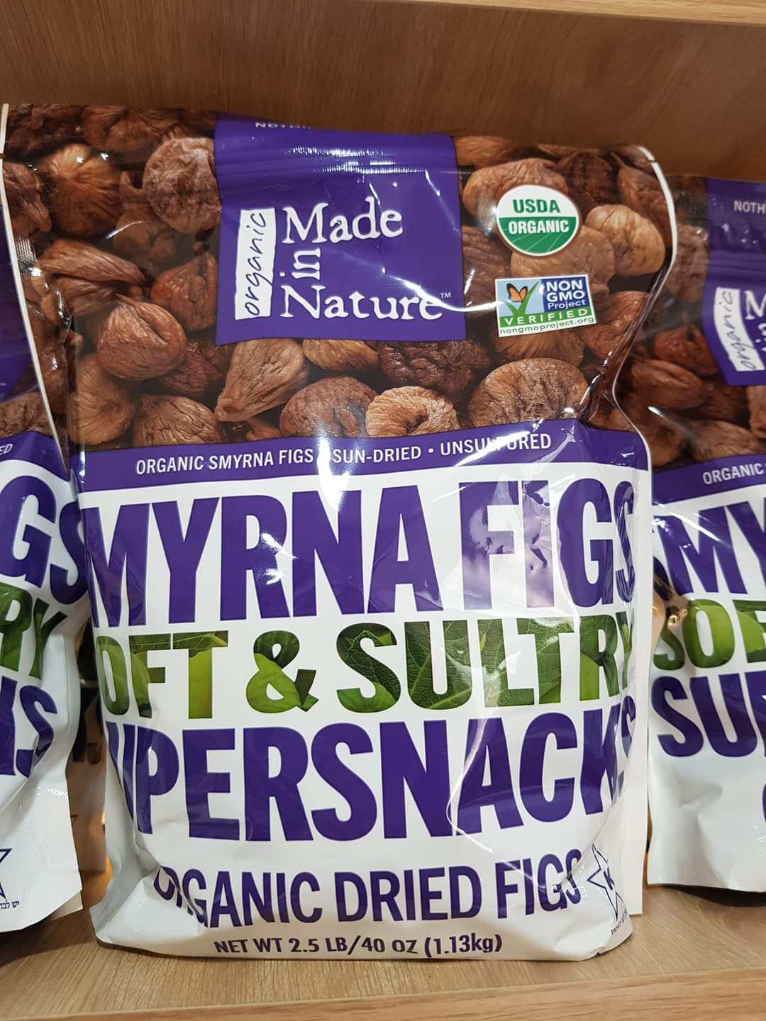 Quả Sung Sấy Khô Made in Nature Organic Smyrna Figs 1.13kg