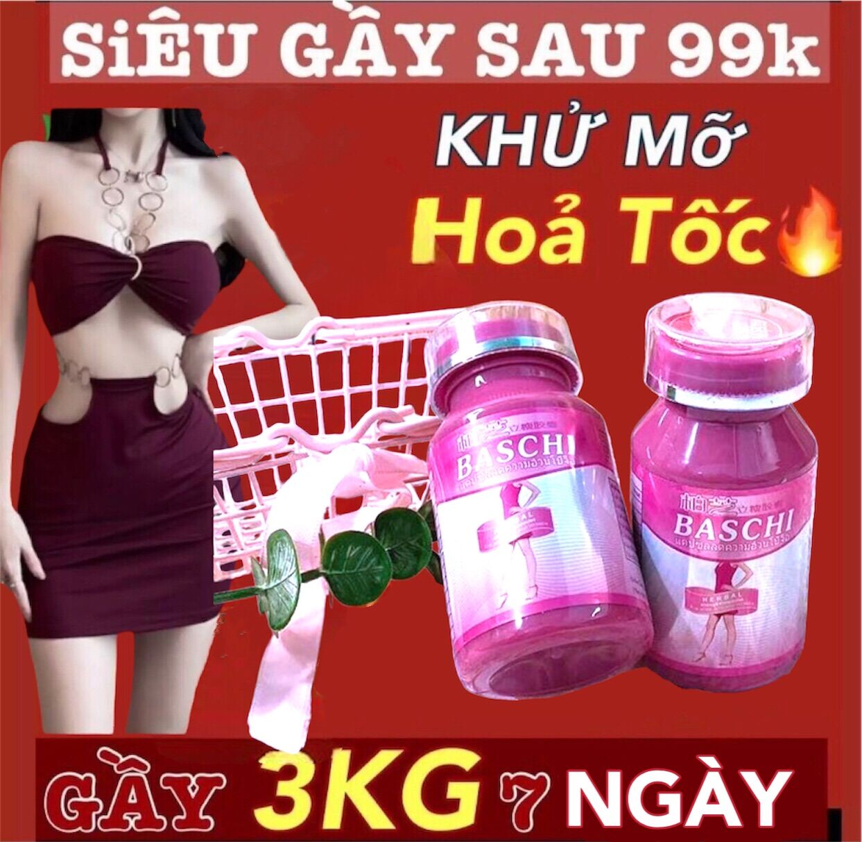 Sale 60% giảm cân bachi hồng hộp 40v giảm siêu tốc