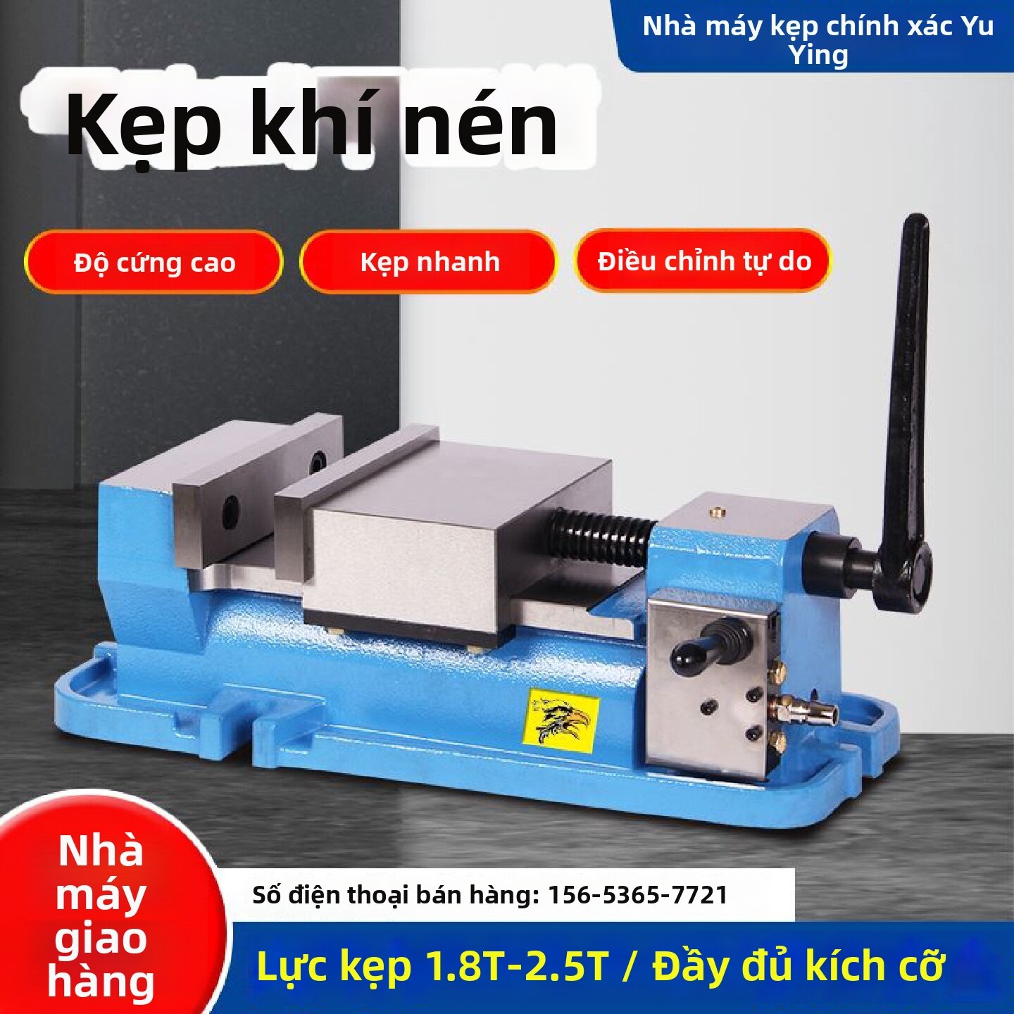 Precision Bidirectional Combination Hydraulic Parallel Clamp Giá 9,571,000 Đồng*Miễn phí vận chuyển