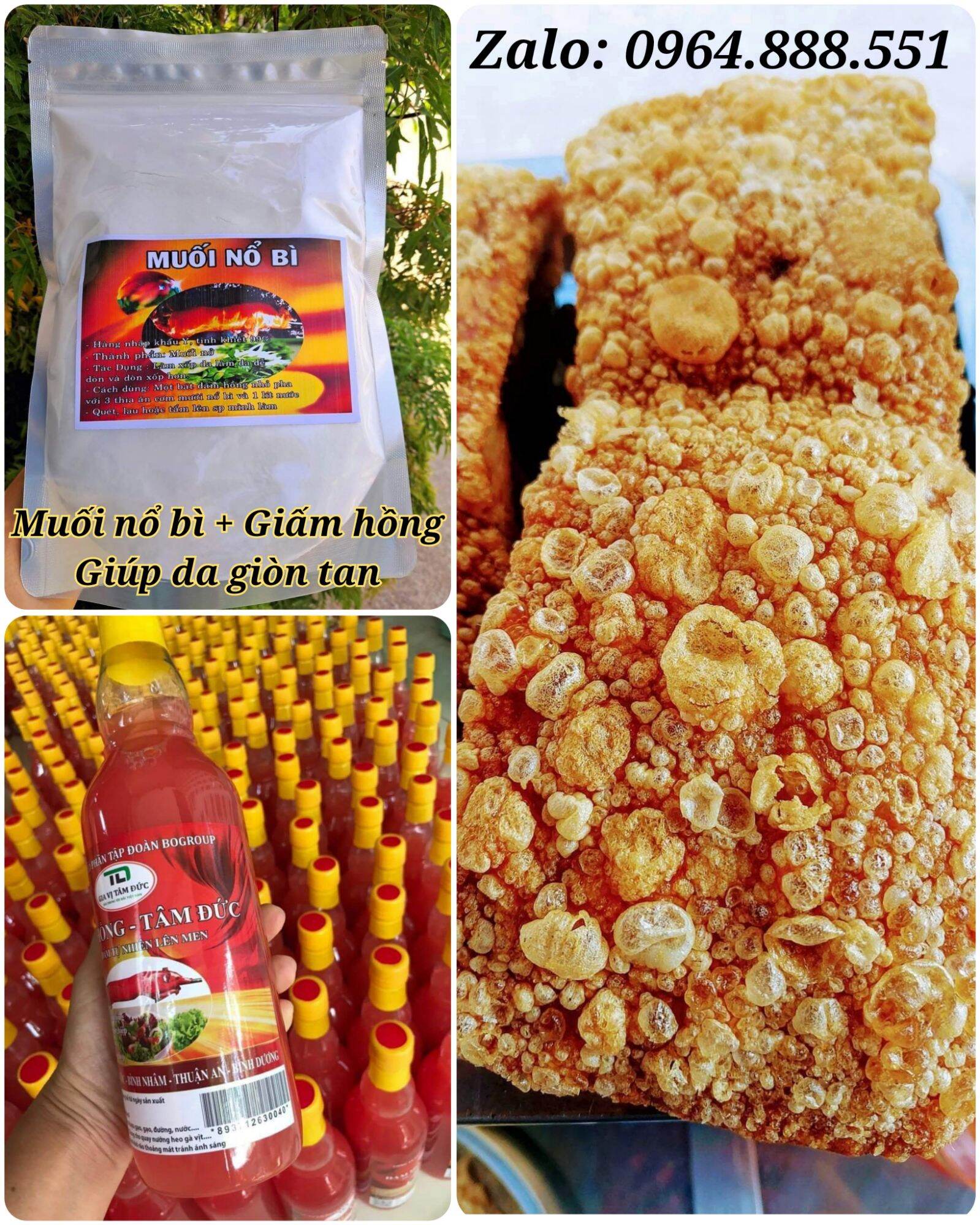 Muối Nổ Bì Tạo Độ Giòn Cho Da (1kg)