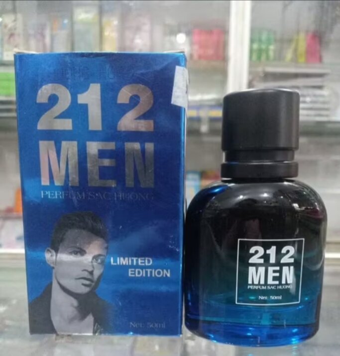 212 Men Perfume (Colorful Scent) 50ml