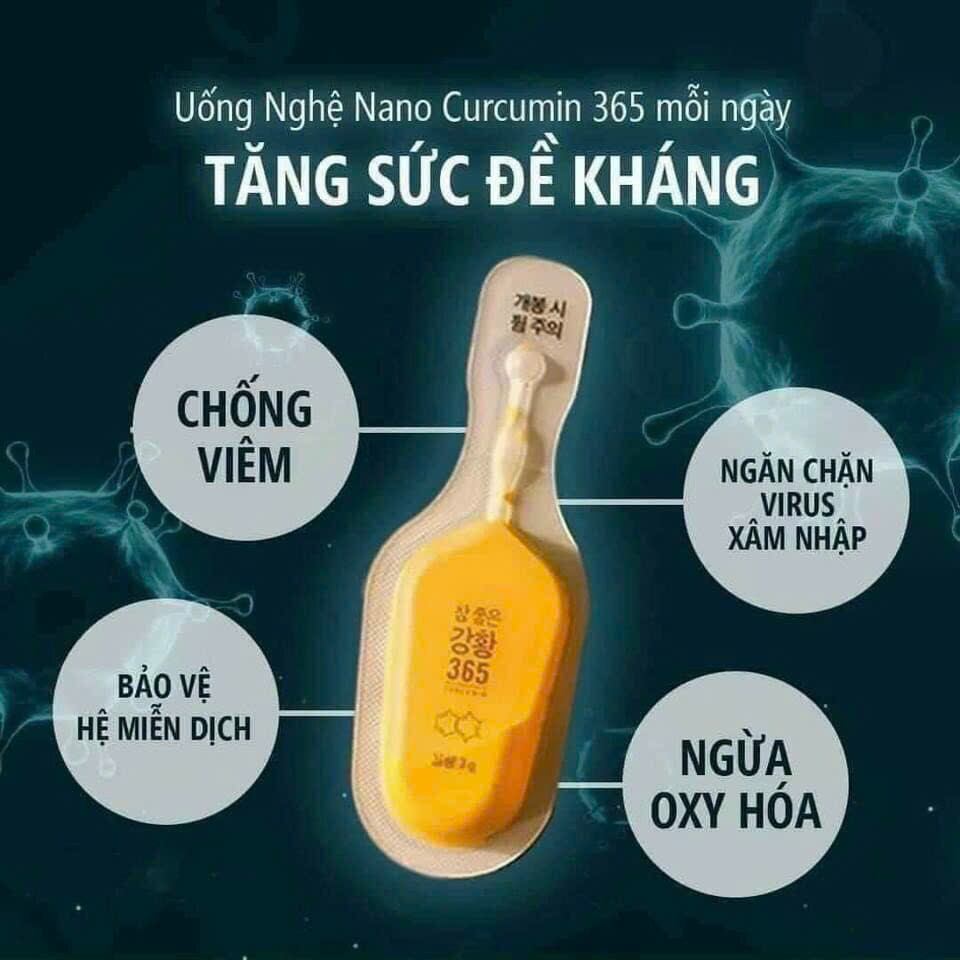 TINH CHẤT NGHỆ NANO 365 CURCUMIN PREMIUM HÀN QUỐC ( hộp nhỏ 32 tép)