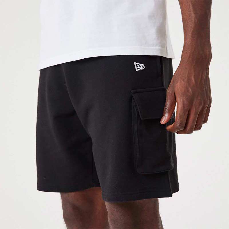 CHÍNH HÃNG - QUẦN SHORT NEW ERA ESSENTIALS CARGO BLACK / BEIGE (60332267)