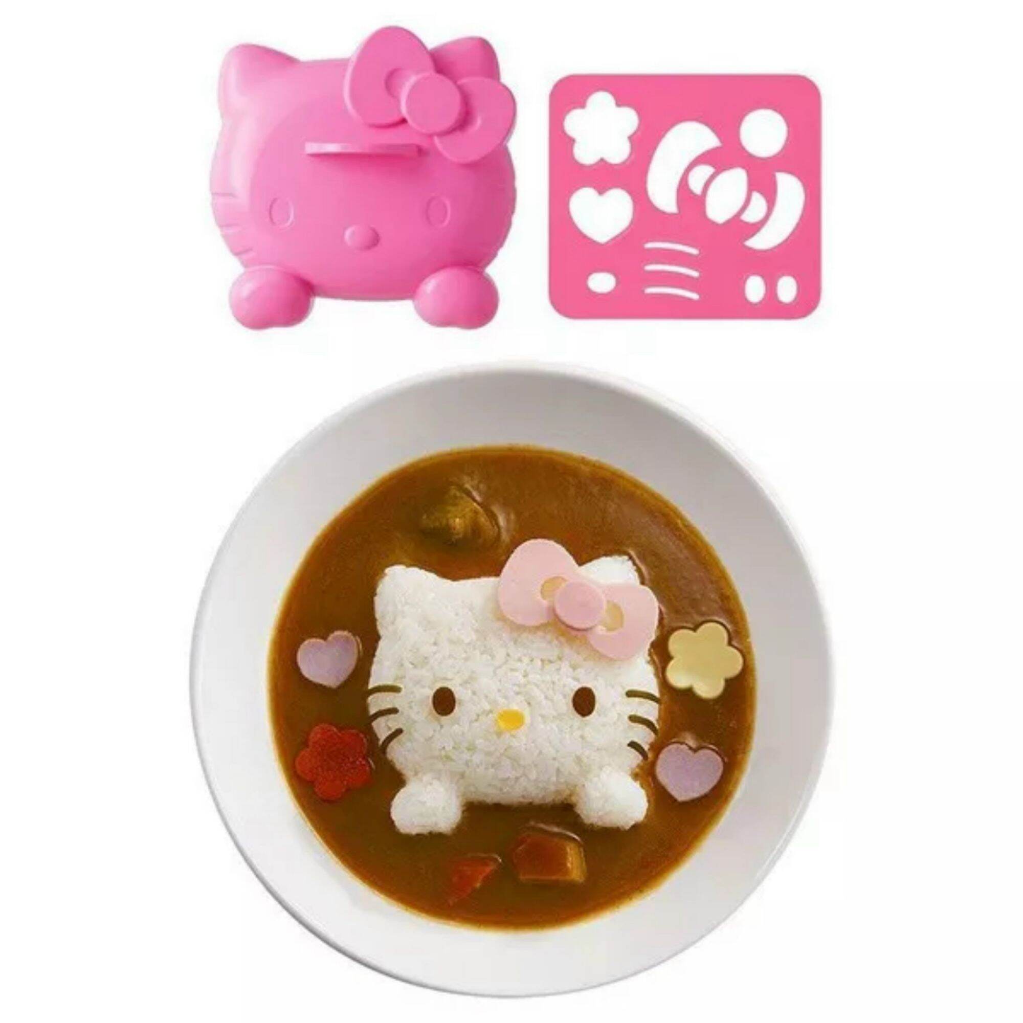 🌸khuôn làm cơm, bánh tạo hình hello kitty