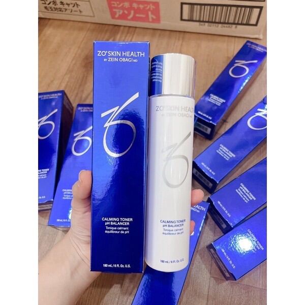 Toner nước hoa hồng cân bằng pH ZO Skin Health CALMING SKIN TONER ZO 180ml