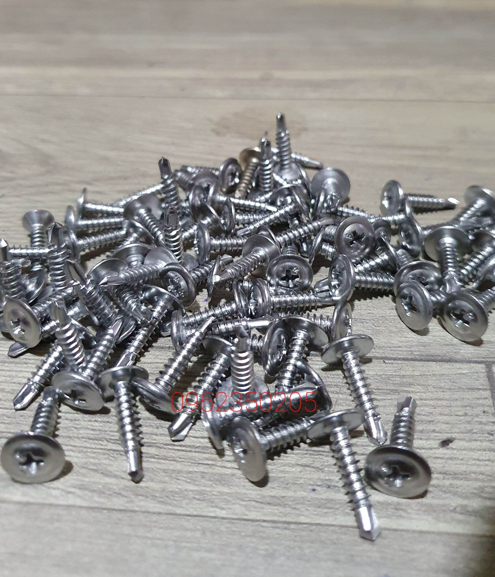 [HCM]100 gr Vít Đuôi Cá Đầu Dù Inox 13,19,25,30mm.