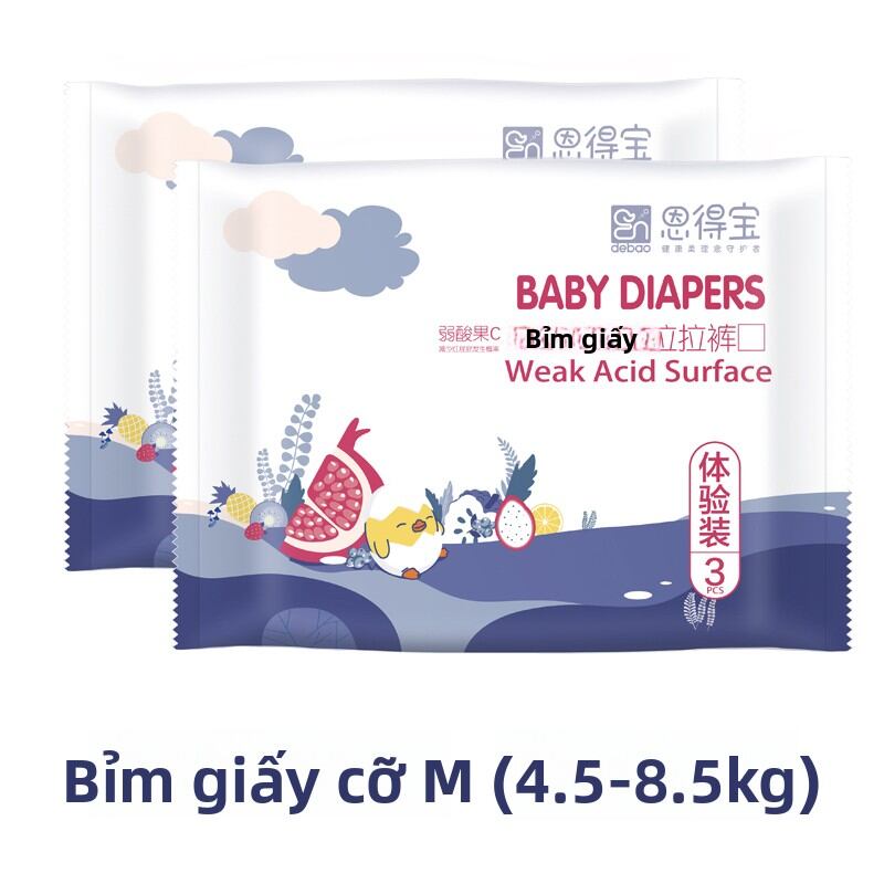 Endebao | Ultra Thin Night Use Baby Pants 6 Pack - 7