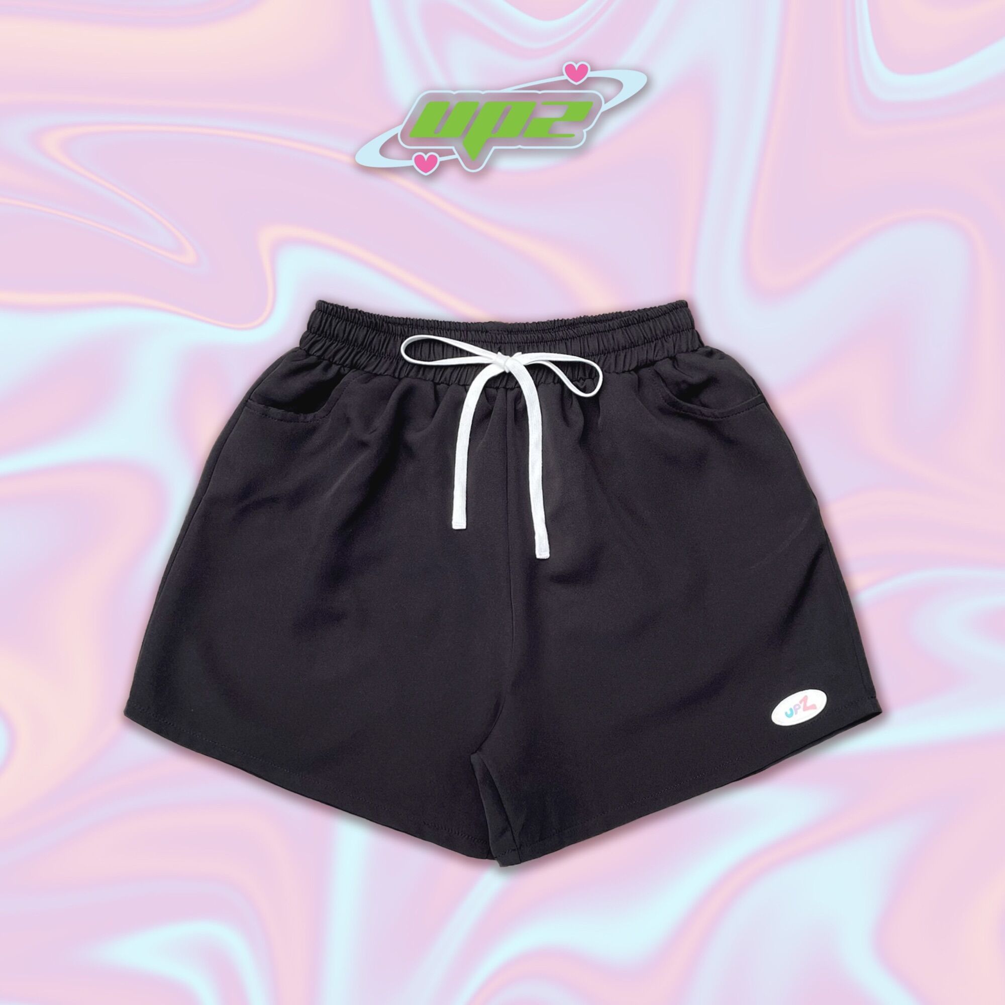 UPZ Quần Shorts Kaki Logo (3 Màu)
