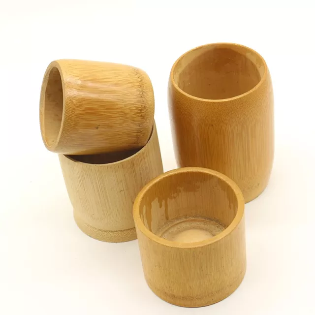 Ly/cốc tre hàng xuất khẩu cao 10, 12 cm