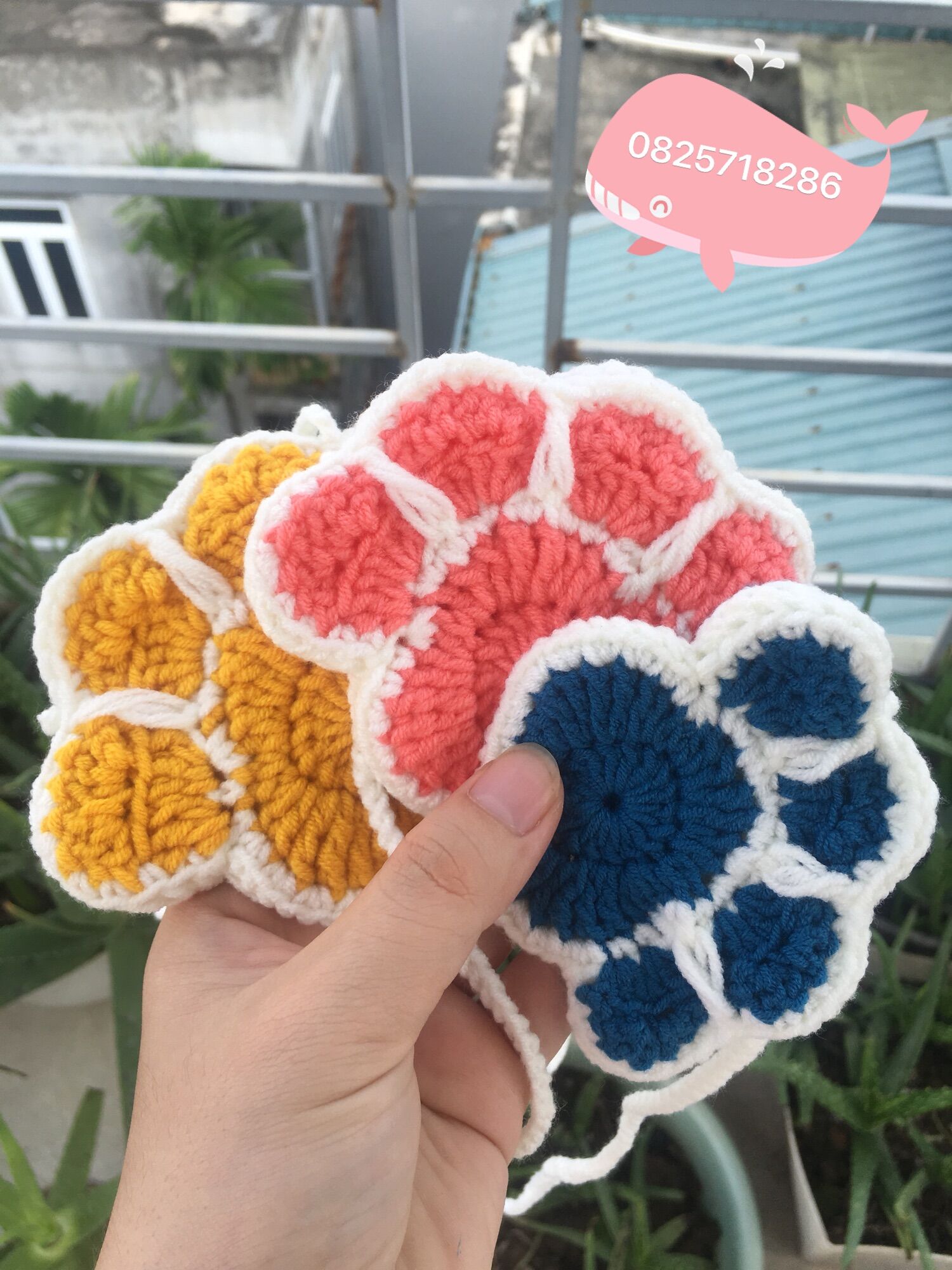Túi đựng tỏi handmade cho bé