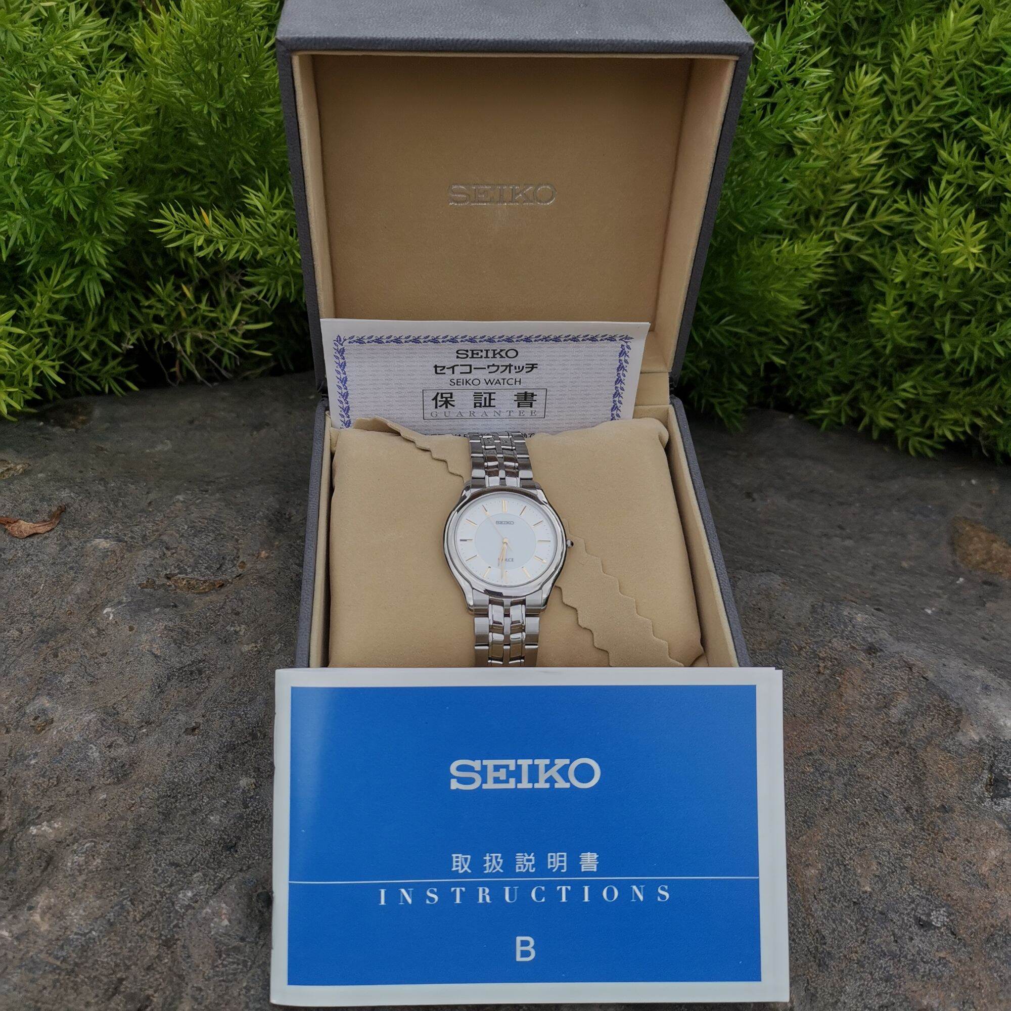 Đồng Hồ Nữ Si Nhật ✨???? SEIKO - DOLCE - 8J41-6030????✨ Full Sổ , Hộp . Mới  99% ( Siêu Mỏng 5 mm )????  - MixASale