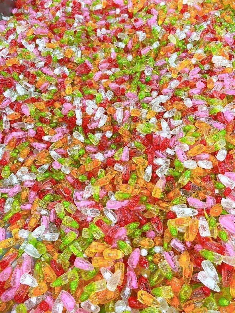 kẹo bắp dẻo mix vị túi500gr