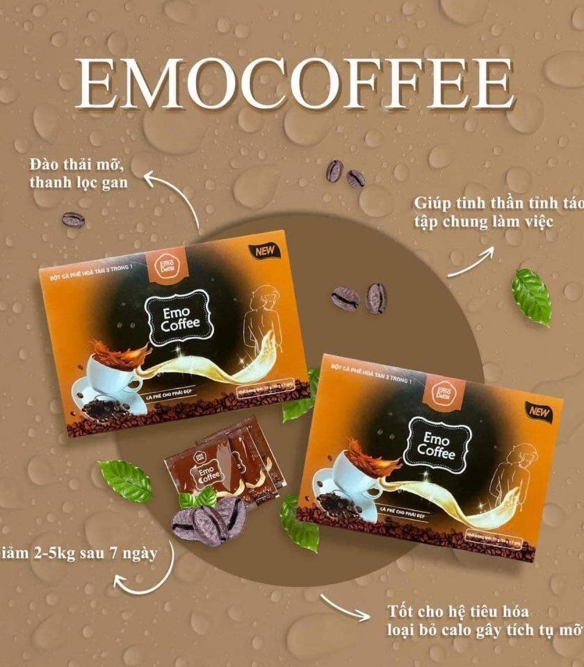 Giảm cân emoslim vị coffee
