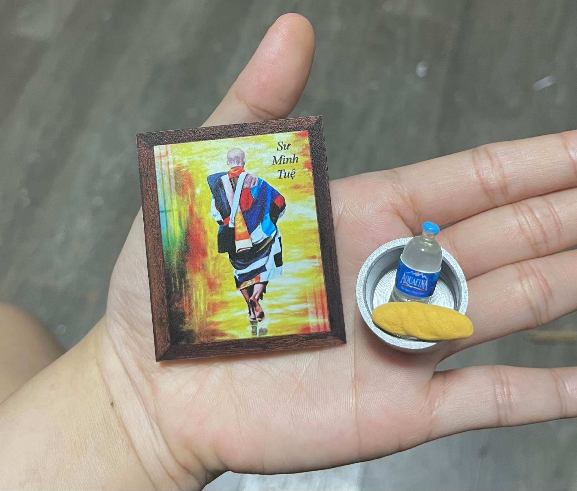 Tranh sư thầy thích minh tuệ mini