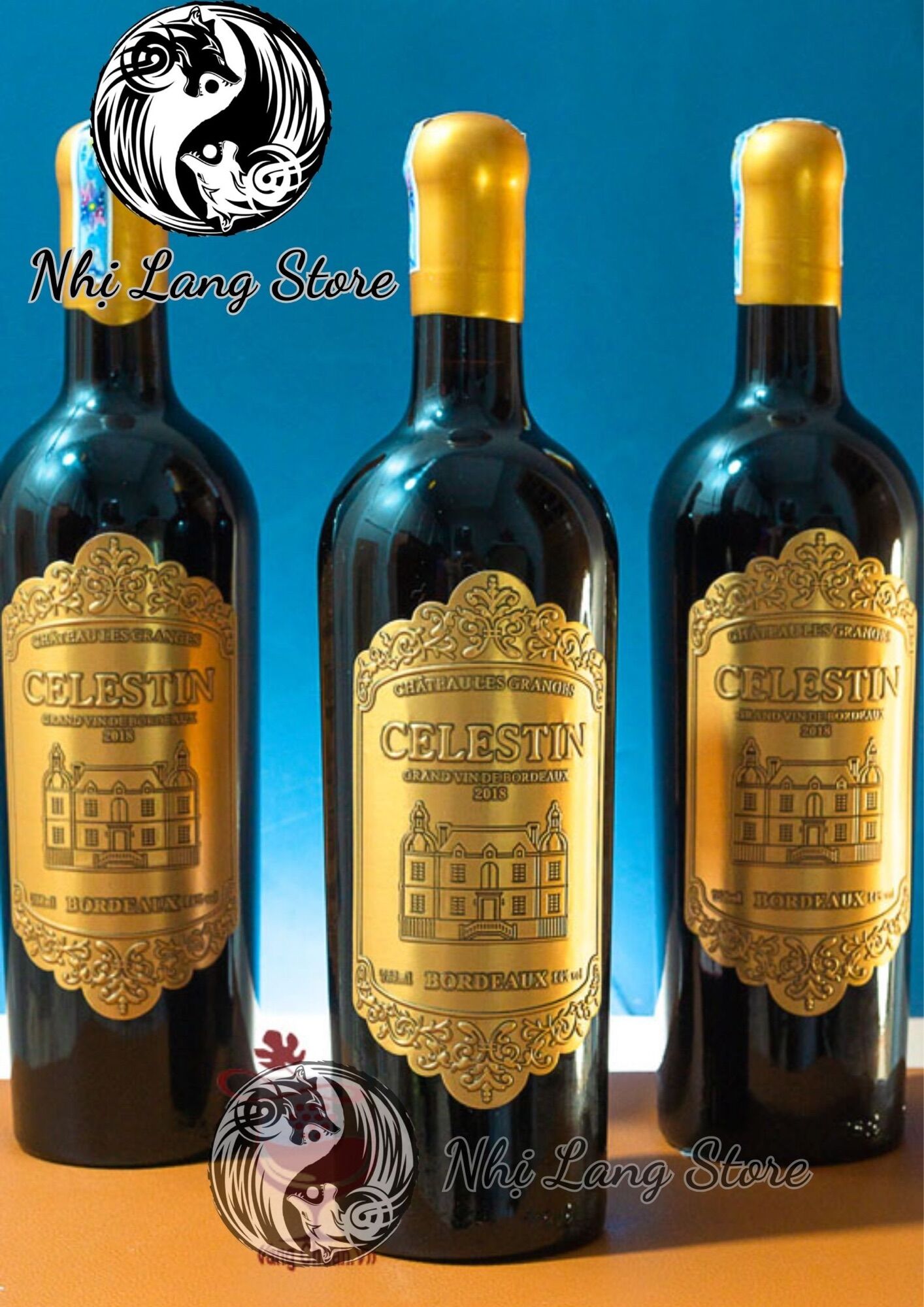 Vang CELESTIN - Bordeaux Pháp - Vang đỏ - Nhị Lang Store