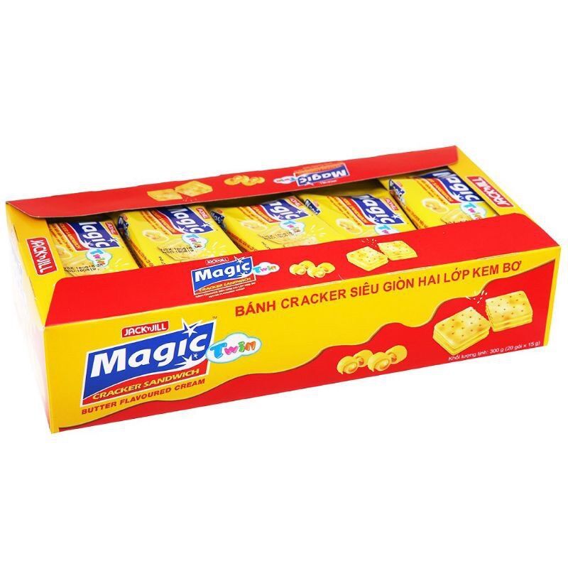 Combo 20 cái bánh magic hai lớp kem bơ/socola