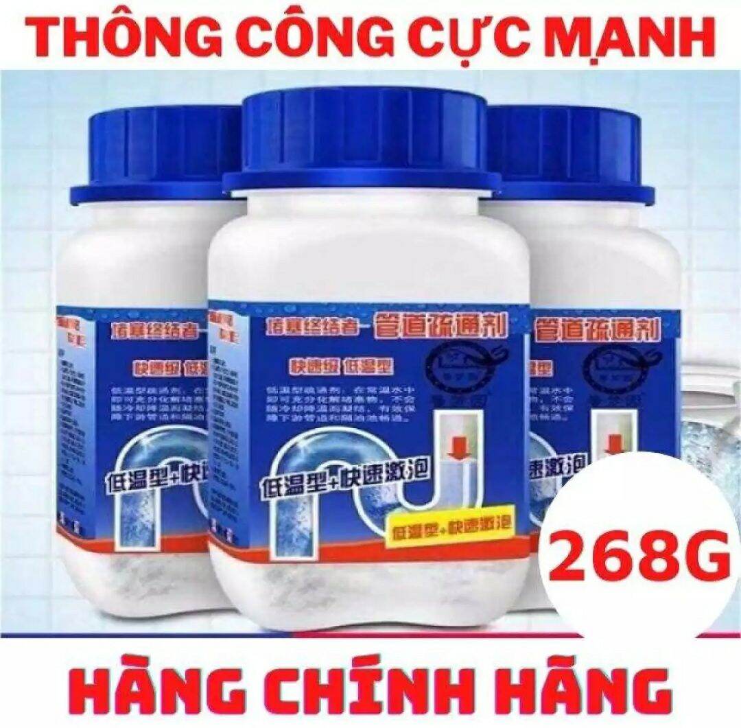 Bột thông cống cực mạnh, thông cống đa năng.