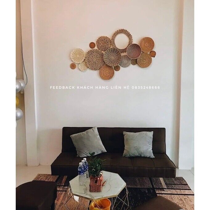 Set treo tường vintage 17 chi tiết
