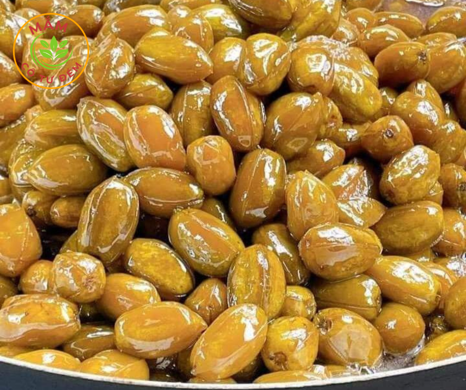 cà na thái ngào đường 60k/500g