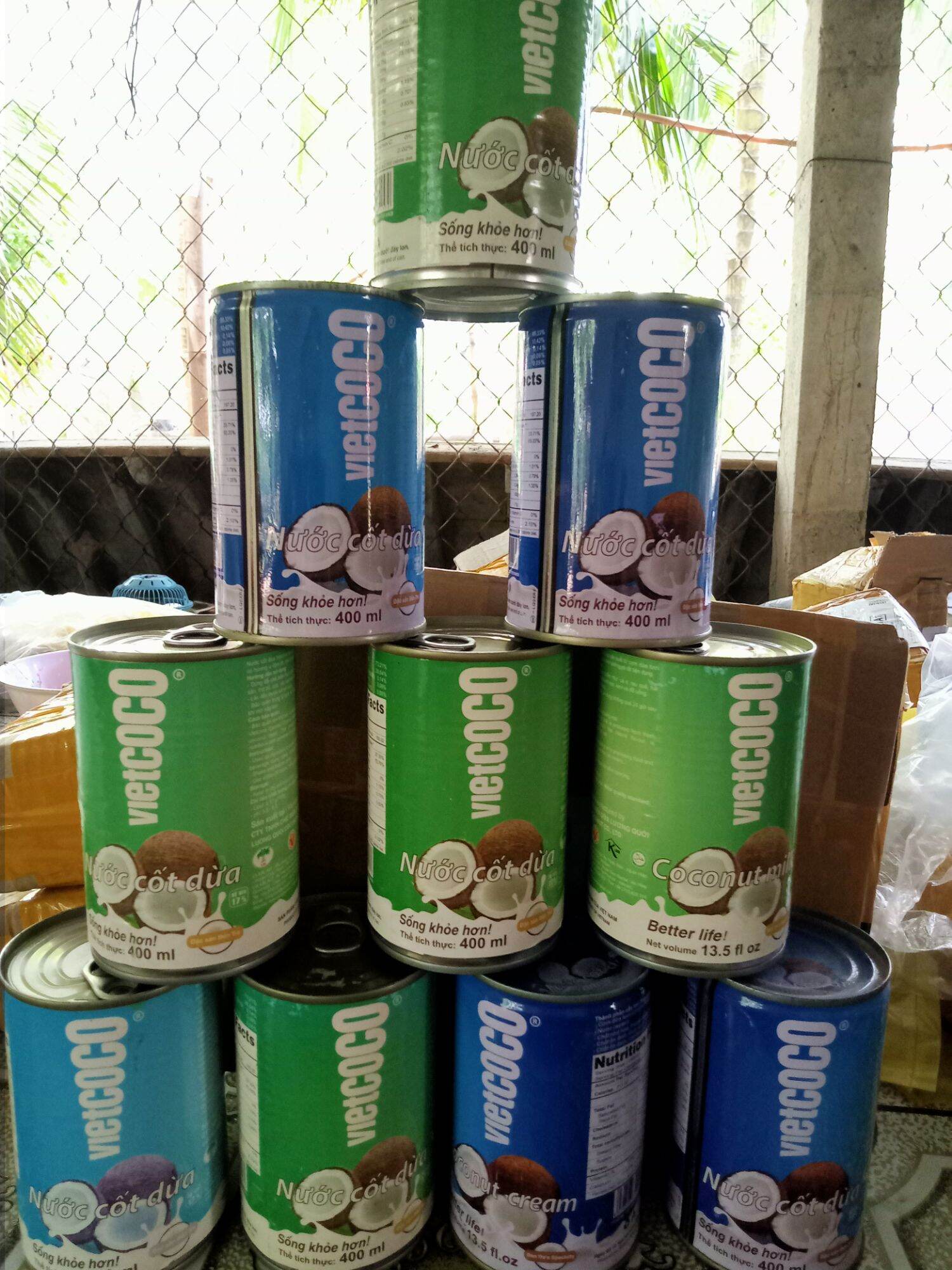 Nước cốt dừa vietcoco 400ml