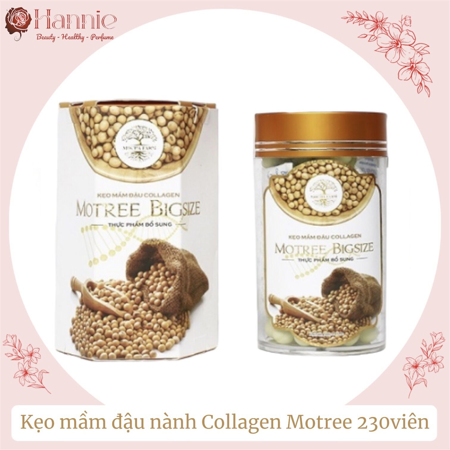 KẸO MẦM ĐẬU NÀNH TĂNG VÒNG 1 MOCHA - HÀNG CHÍNH HÃNG