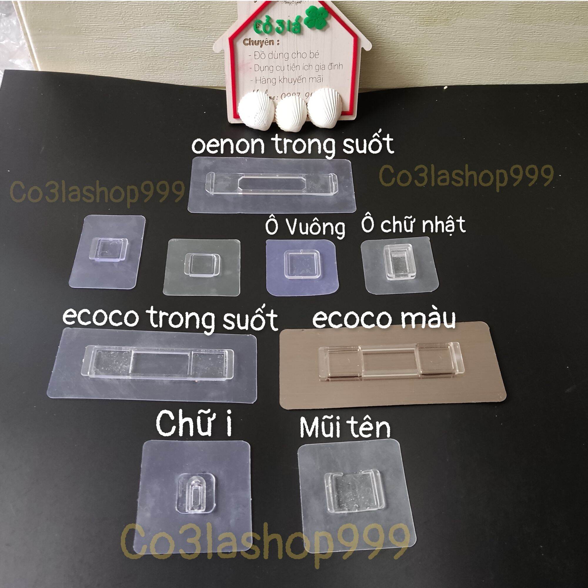 10 Miếng dán dự phòng, thay thế, dùng cho kệ ecoco nhiều mẫu )