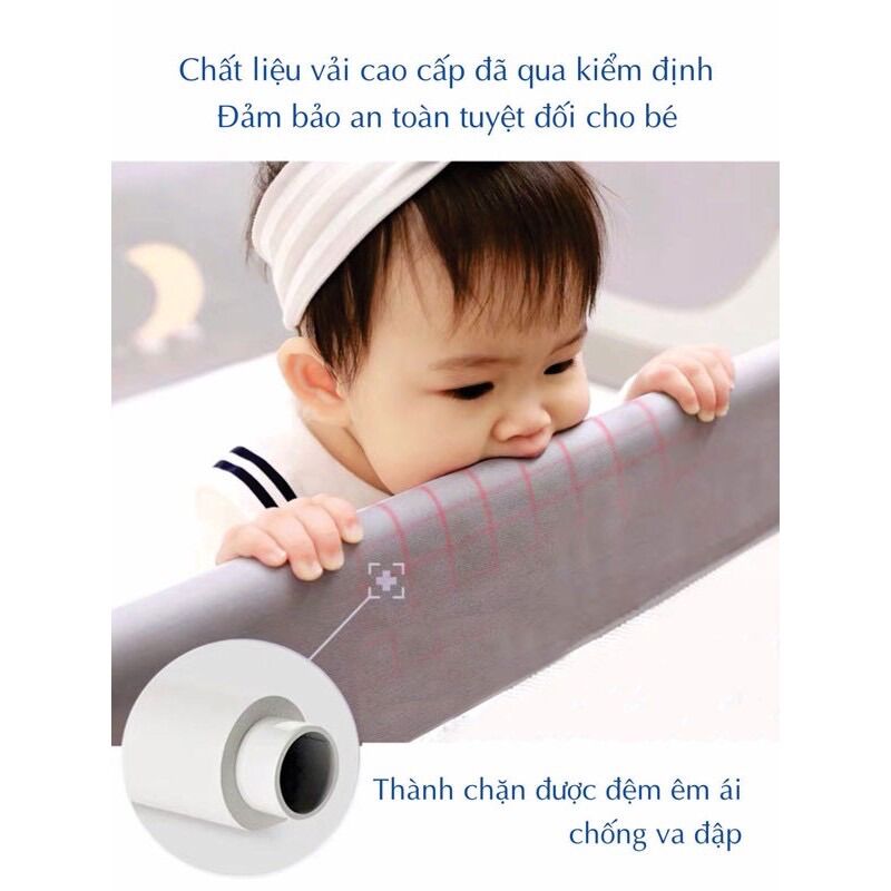 [HCM]Thanh chắn giường Umoo thanh chắn giường cho bé
