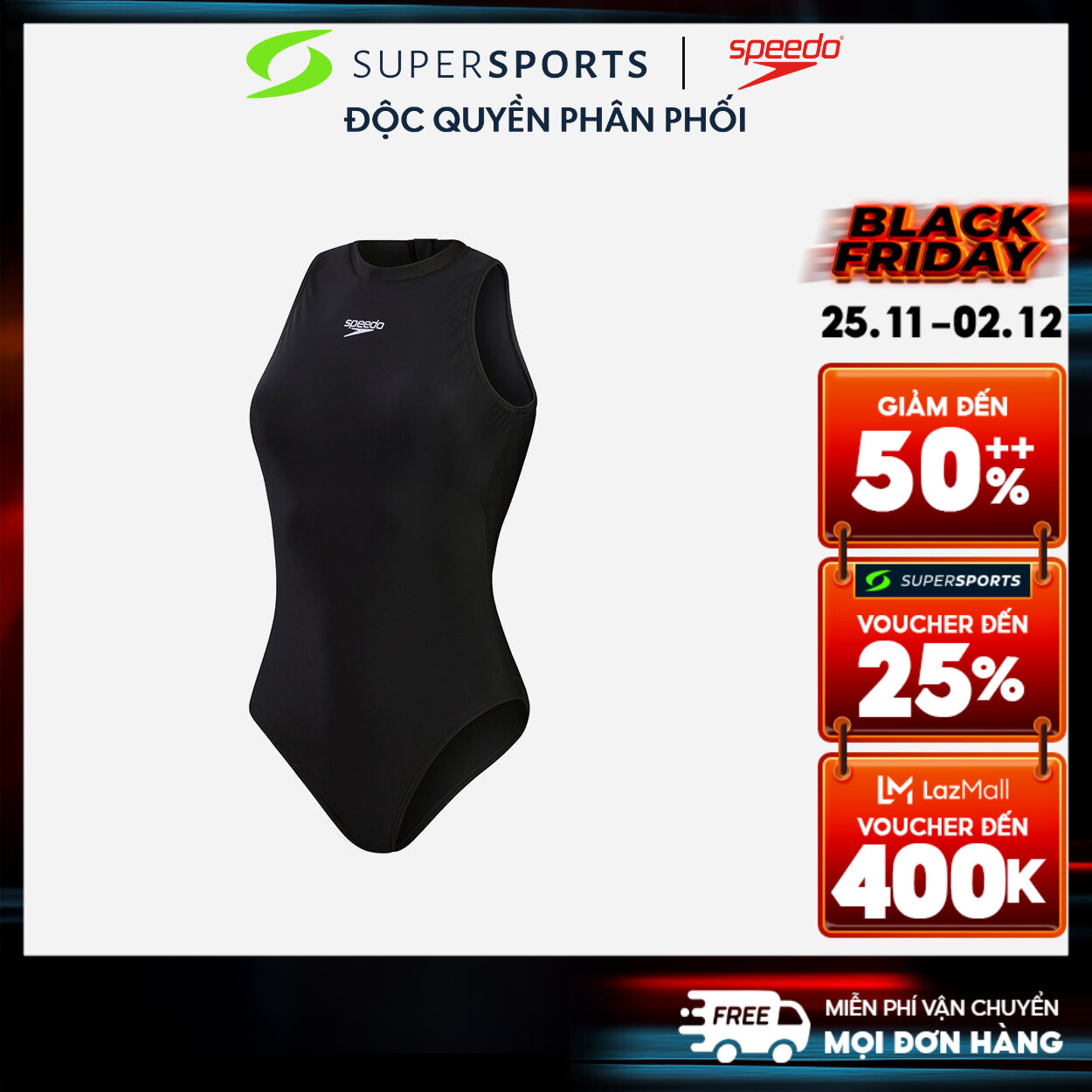 SPEEDO Đồ bơi một mảnh nữ Essential Hydrasuit 8-00370809951